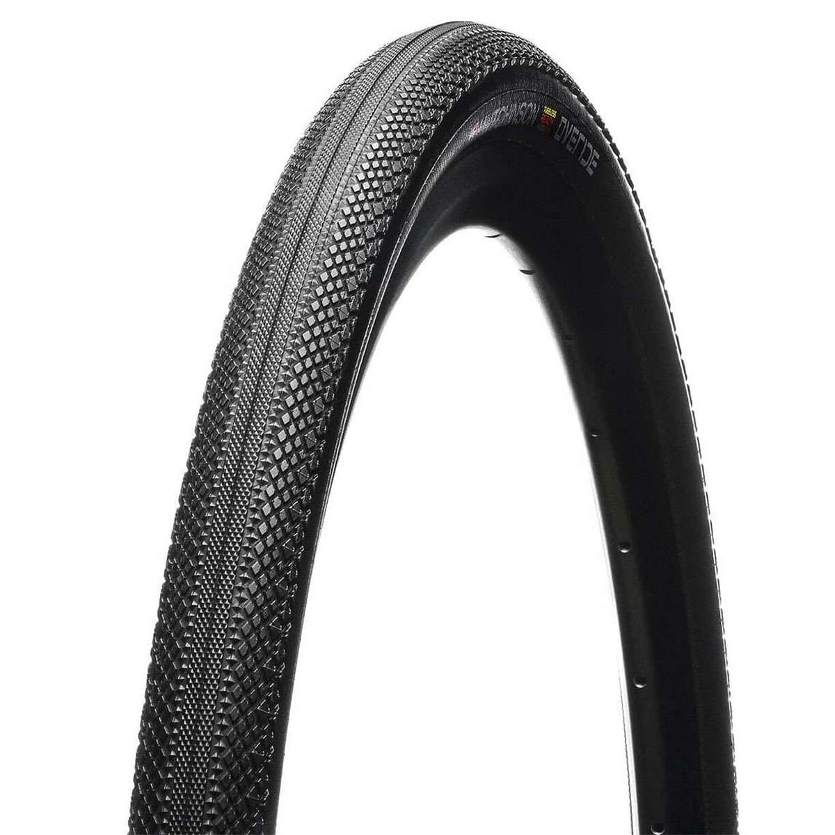 HUTCHINSON OVERIDE 700x40c Hardskin Tubeless Ready-däck Svart