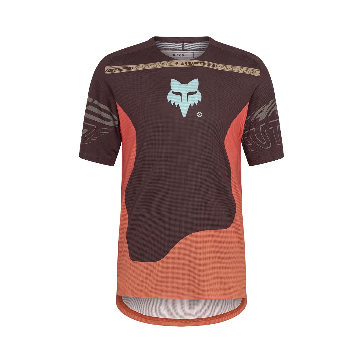 FOX FLEXAIR ELEVATED Kortärmad Jersey Brun/Orange