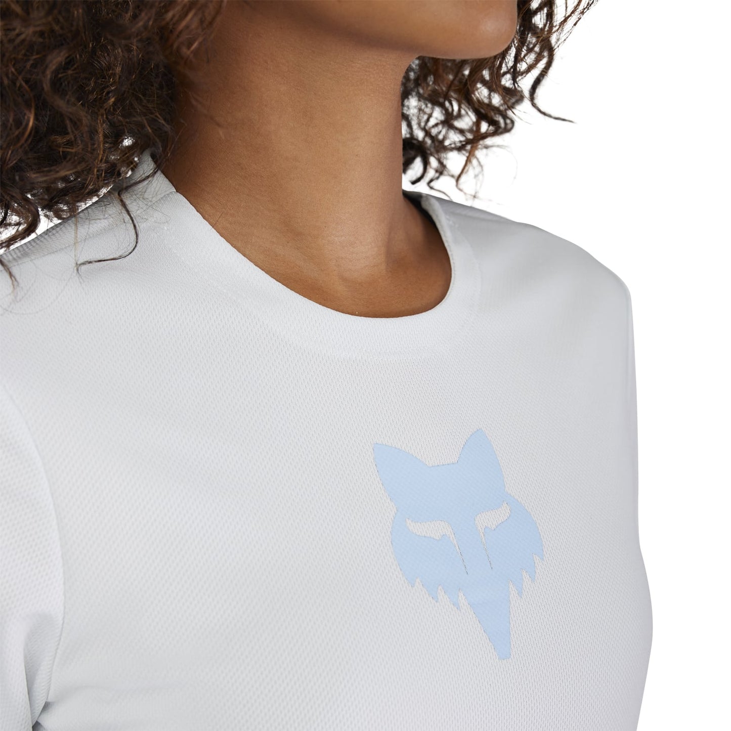 Damtröja FOX RANGER HEAD Kortärmad Jersey Blå 2025