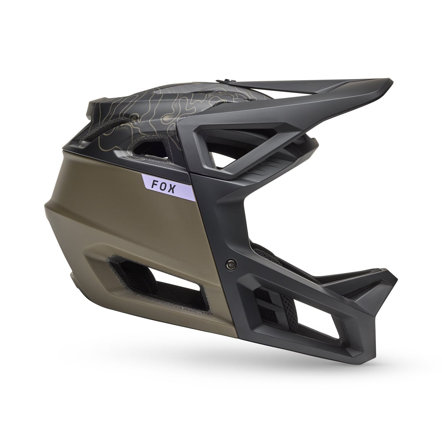 FOX PROFRAME FREQUENCY MIPS MTB-hjälm Khaki/Svart 2025