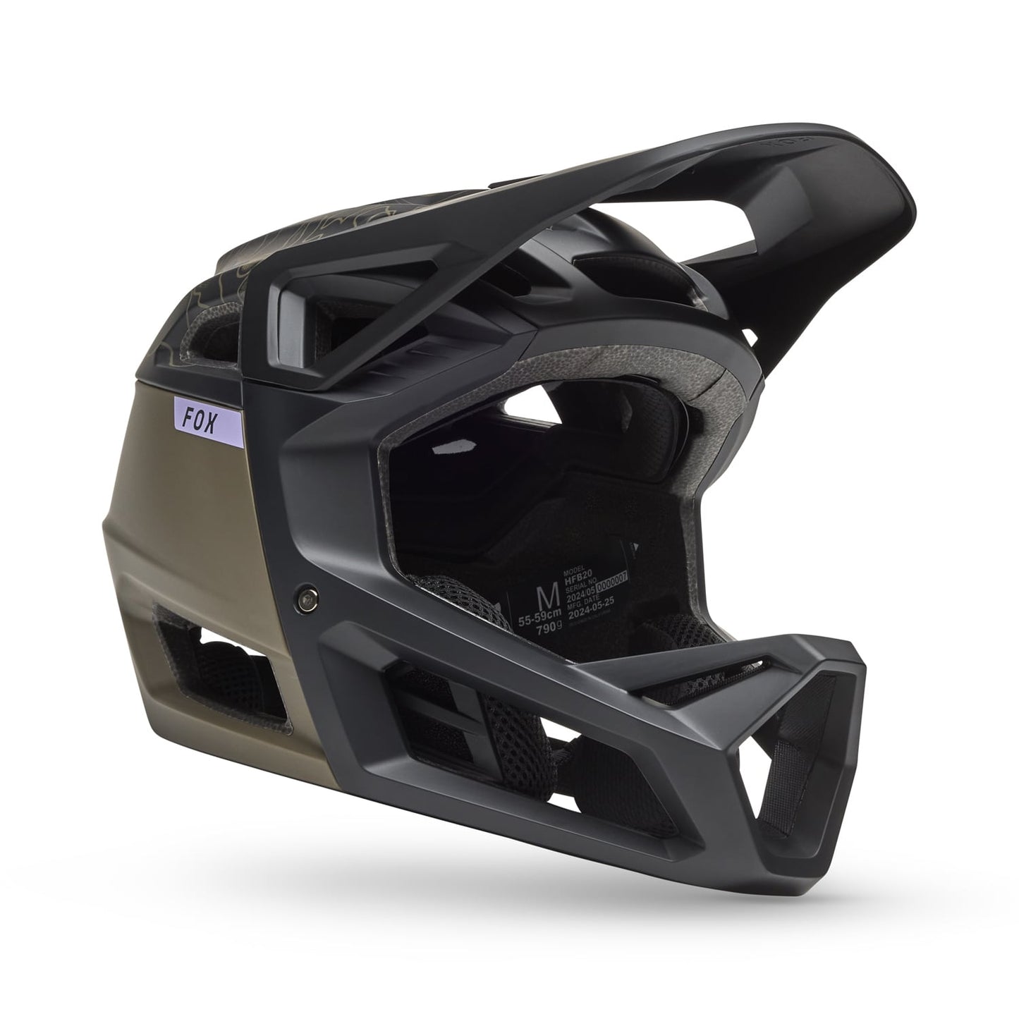 FOX PROFRAME FREQUENCY MIPS MTB-hjälm Khaki/Svart 2025