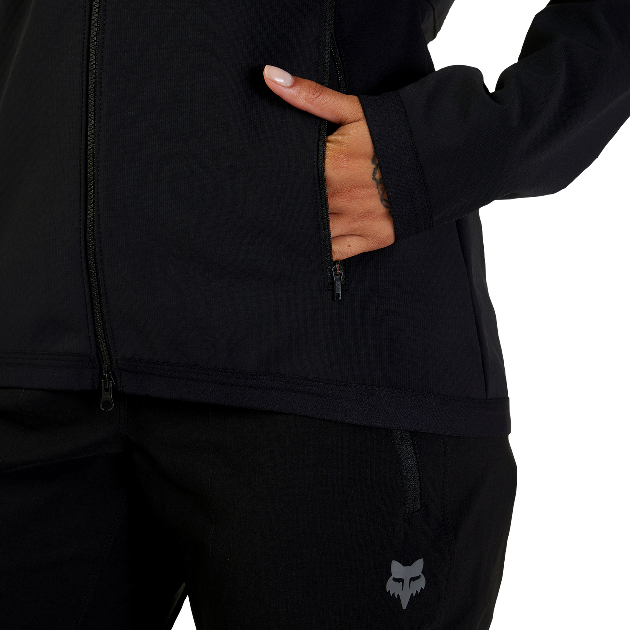 FOX RANGER FIRE Jacka Dam Svart