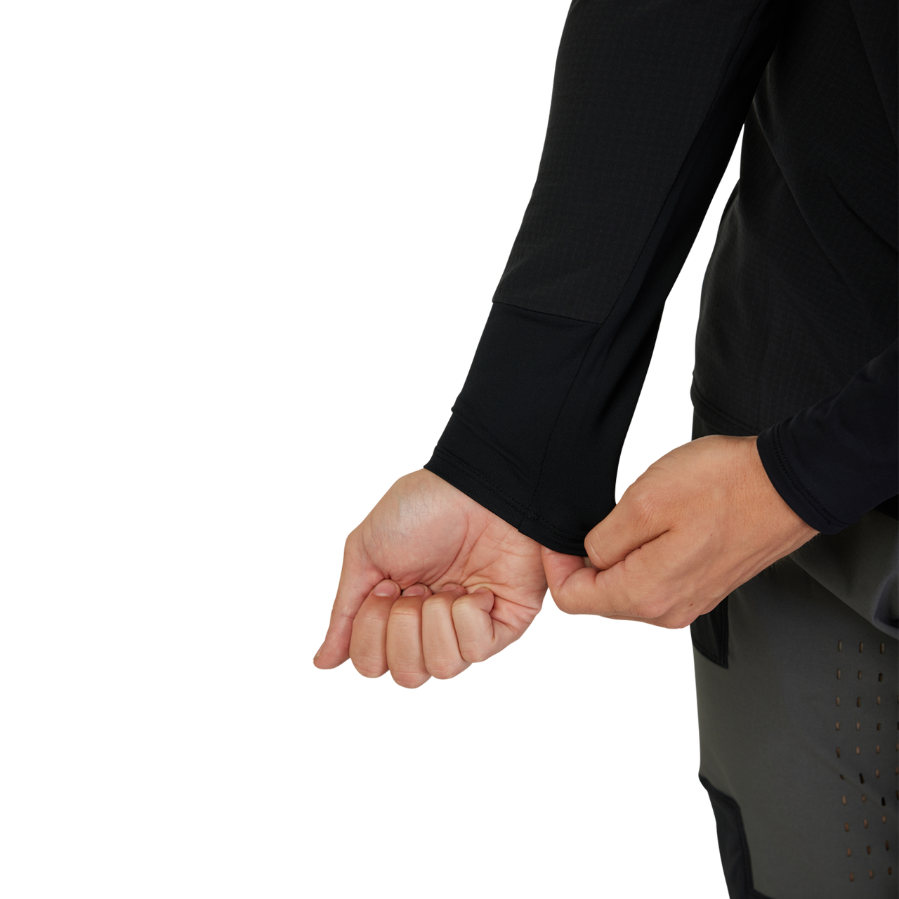 FOX DEFEND THERMAL Långärmad tröja Svart