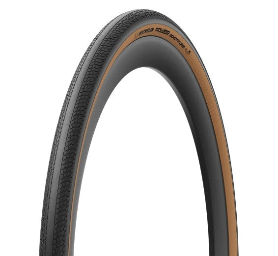 MICHELIN POWER ADVENTURE Competition Line 700x36c Tubeless Ready Brunt däck