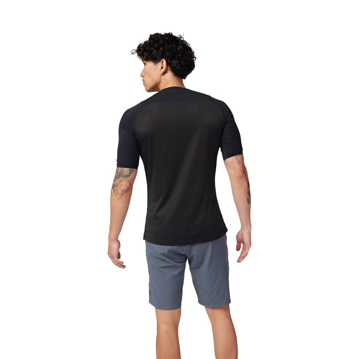 FOX FLEXAIR ASCENT Kortärmad Jersey Svart 2025