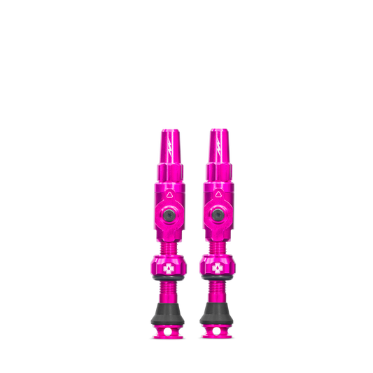 Slanglösa ventiler MUC-OFF Big Bore Lite (Presta) Medium Pink