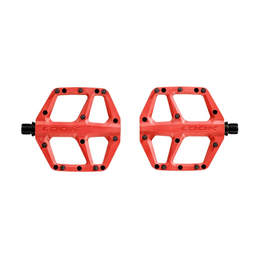 LOOK TRAIL FUSION red flat pedals