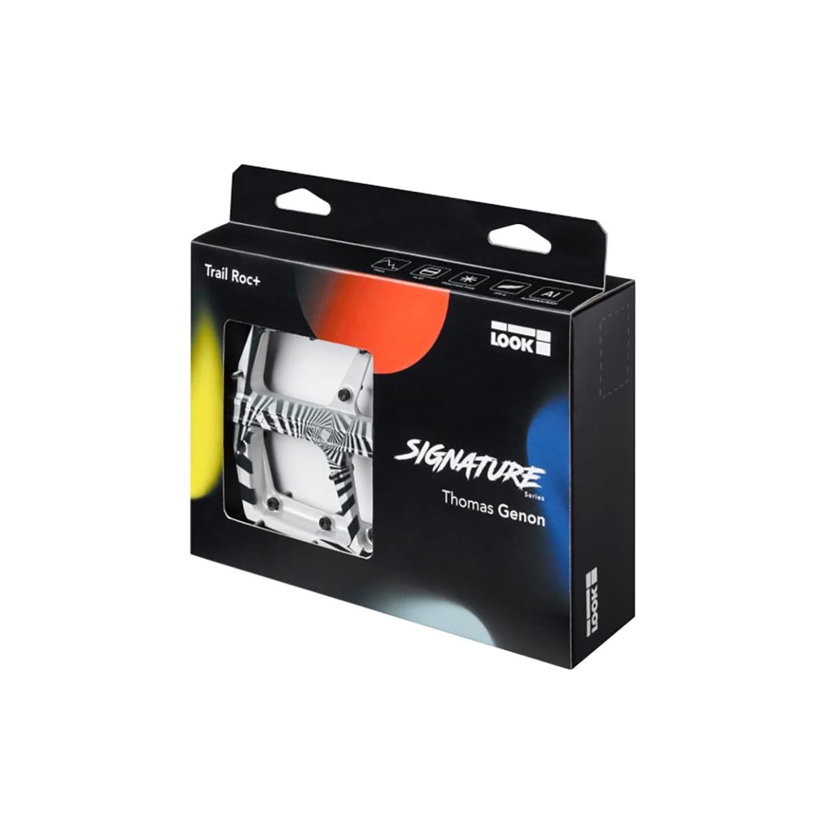 LOOK TRAIL ROC PLUS plattpedaler - Thomas Genon Special Edition