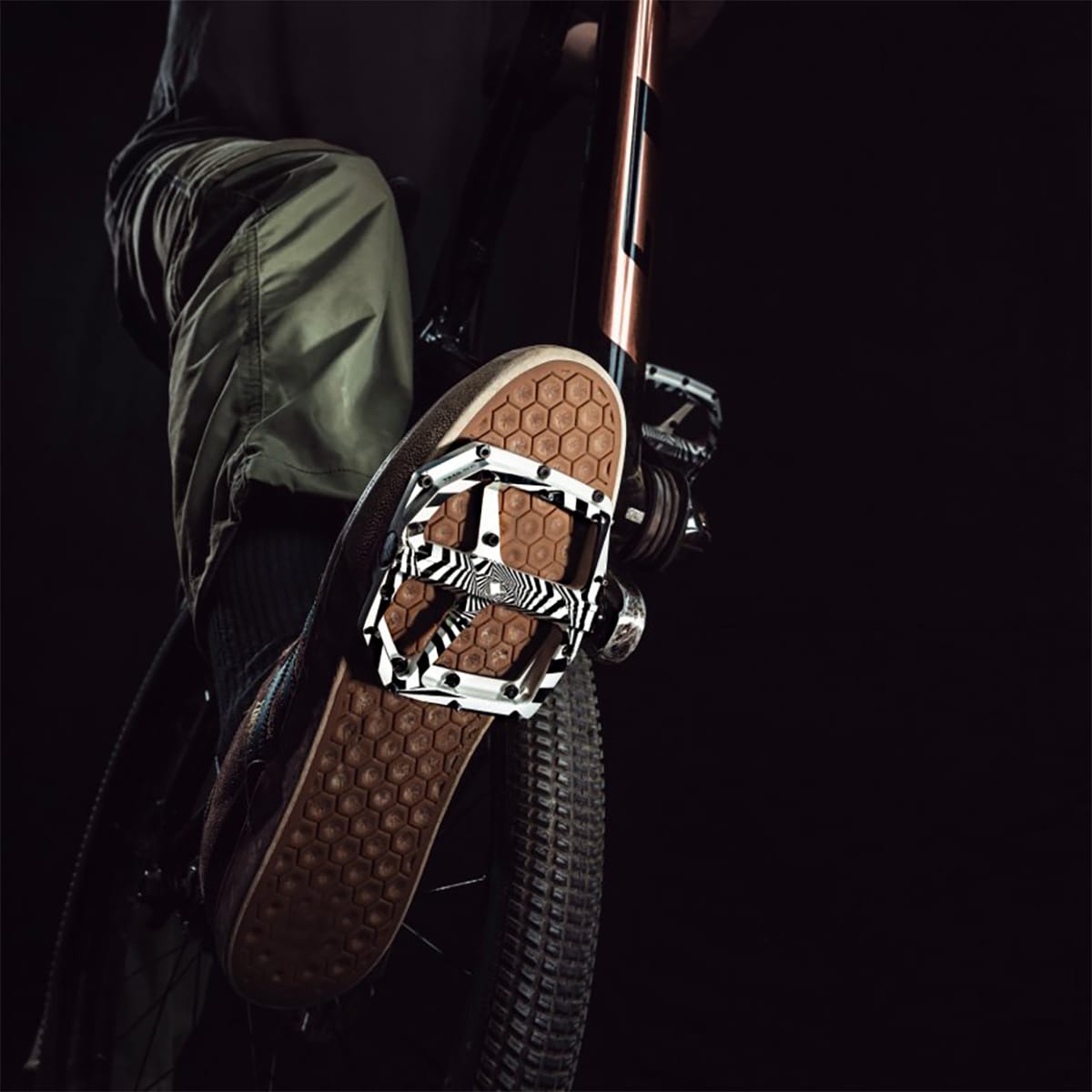 LOOK TRAIL ROC PLUS plattpedaler - Thomas Genon Special Edition