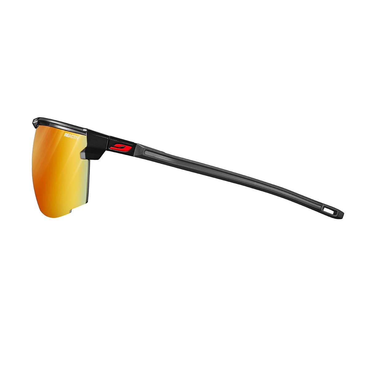 JULBO ULTIMATE Glasögon Svart/Röd Reactiv Light Amplifer Fotokromiska