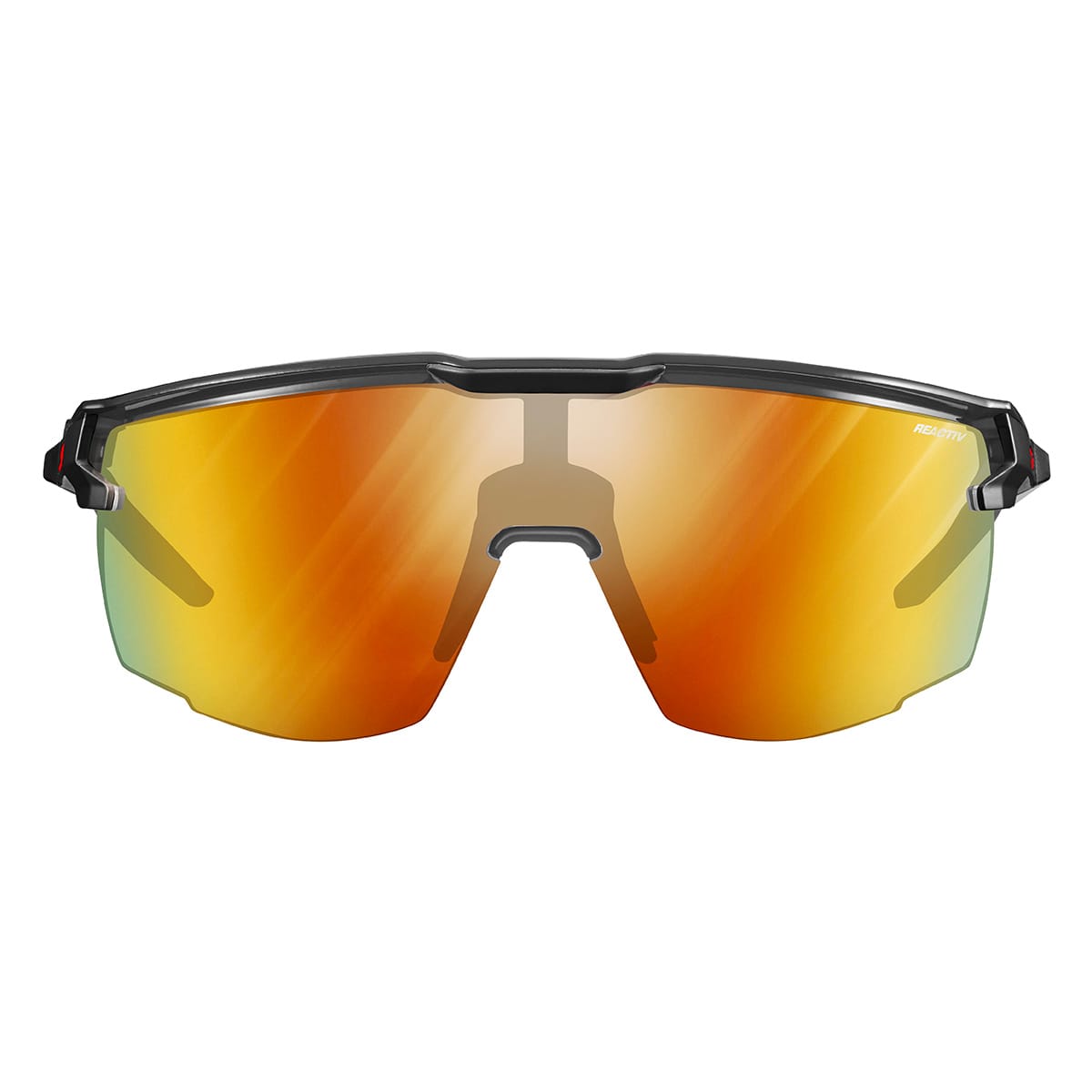 JULBO ULTIMATE Glasögon Svart/Röd Reactiv Light Amplifer Fotokromiska