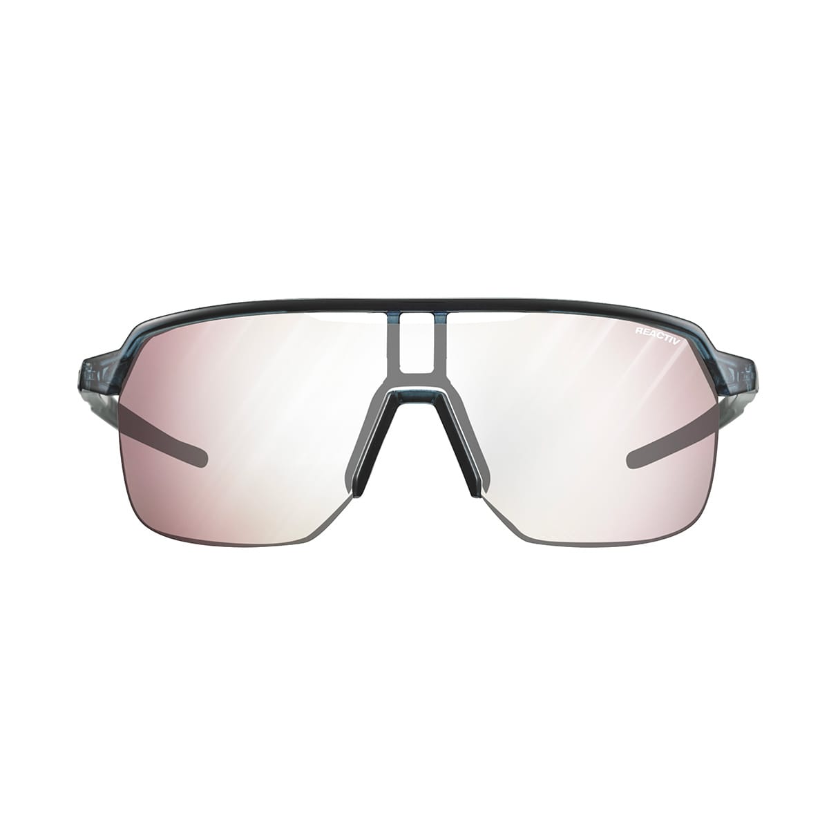Solglasögon JULBO FREQUENCY Translucent Blue/Black Reactiv Transparent