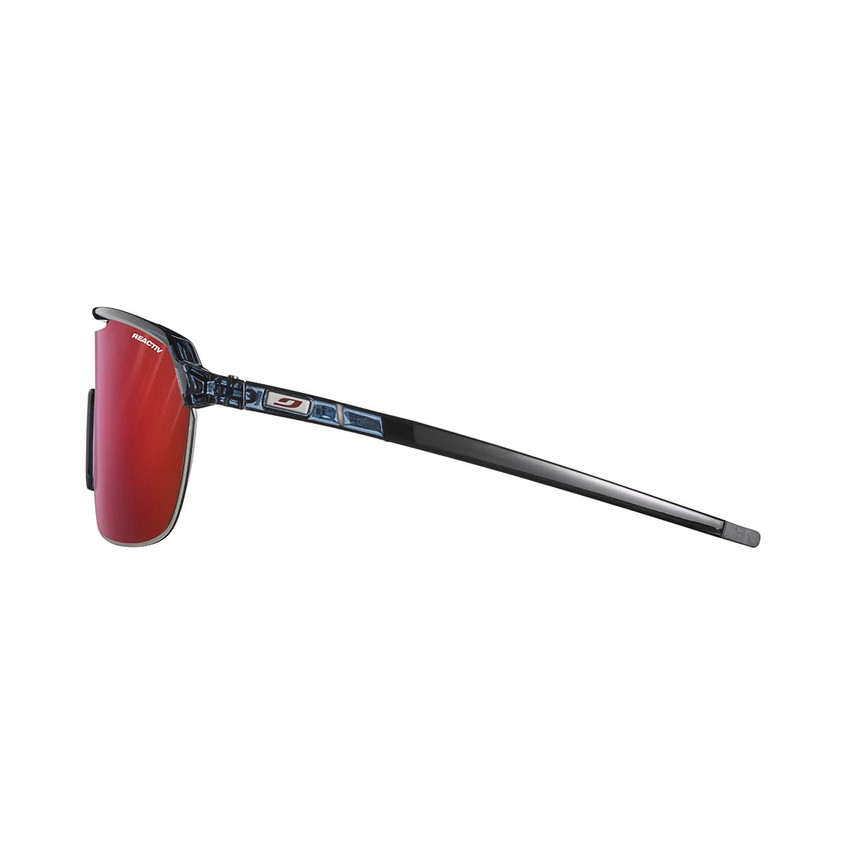 Solglasögon JULBO FREQUENCY Translucent Blue/Black Reactiv Transparent