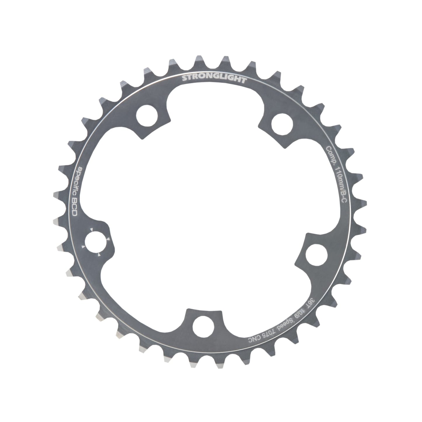 Inre kedjehjul 9/10V STRONGLIGHT ALU 7075 Campagnolo Typ B 110mm