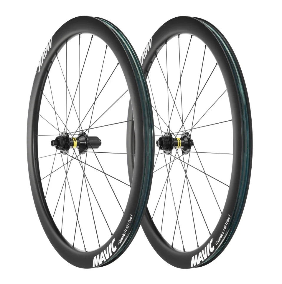 Par MAVIC COSMIC S 42 DISC Tubeless Ready-hjul (centerlås)