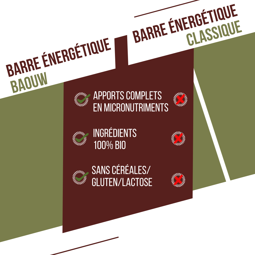BAOUW ORGANIC EXTRA Saltad oliv-cashew Energy Bar (50 g)