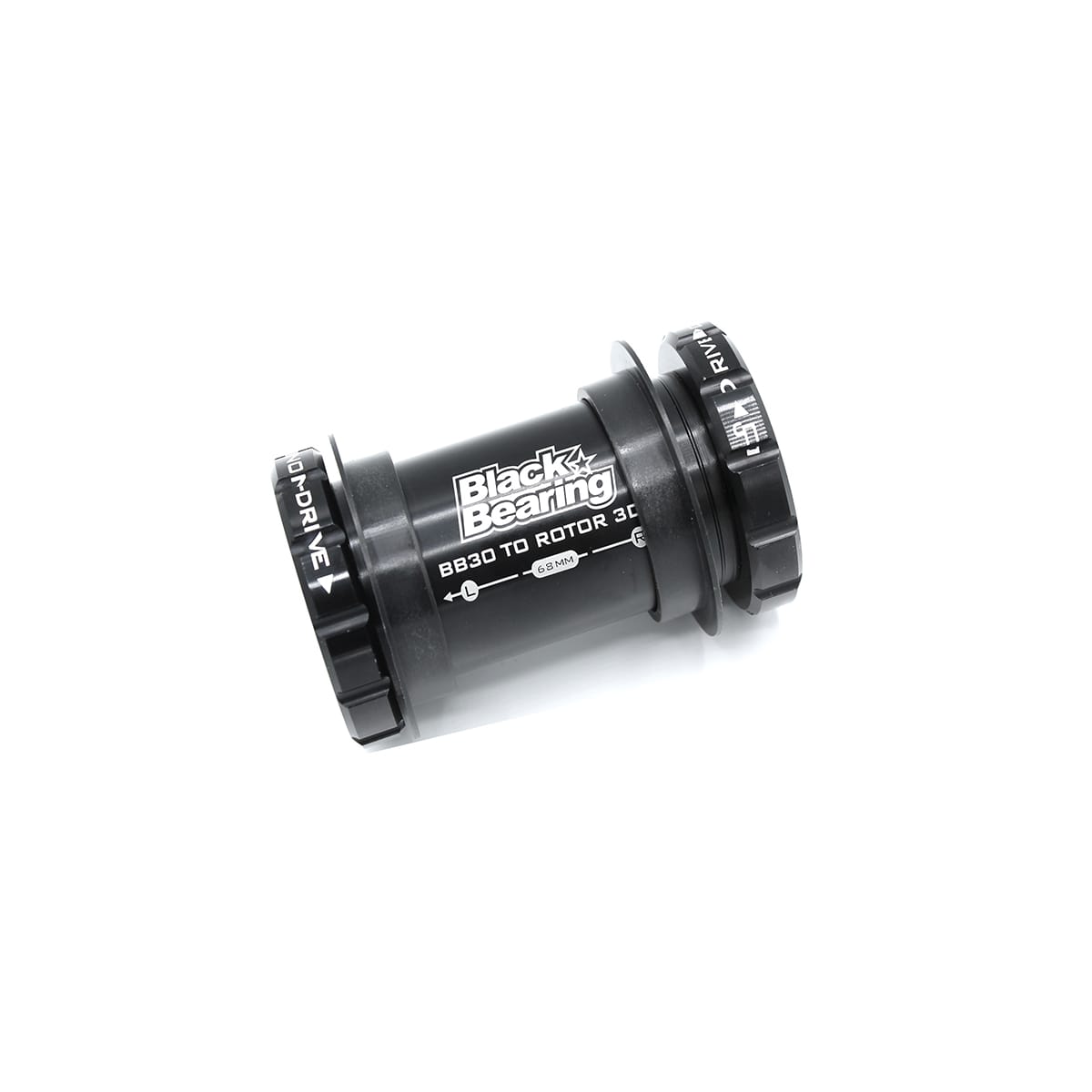 BLACK BEARING BB30 68/73 DUB vevparti i stål