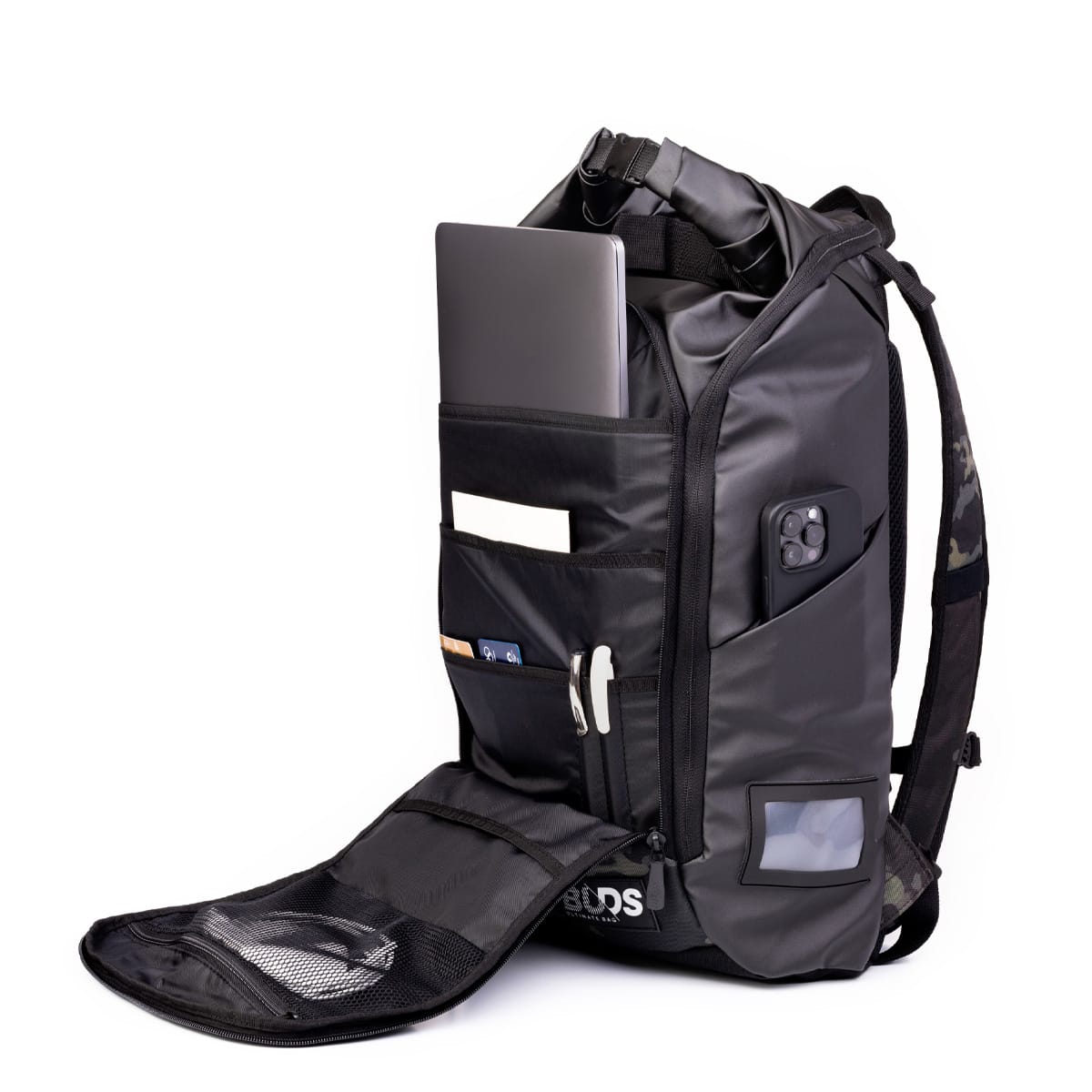 BUDS CITY BAG TRAVEL 35 L Ryggsäck Svart/Camo