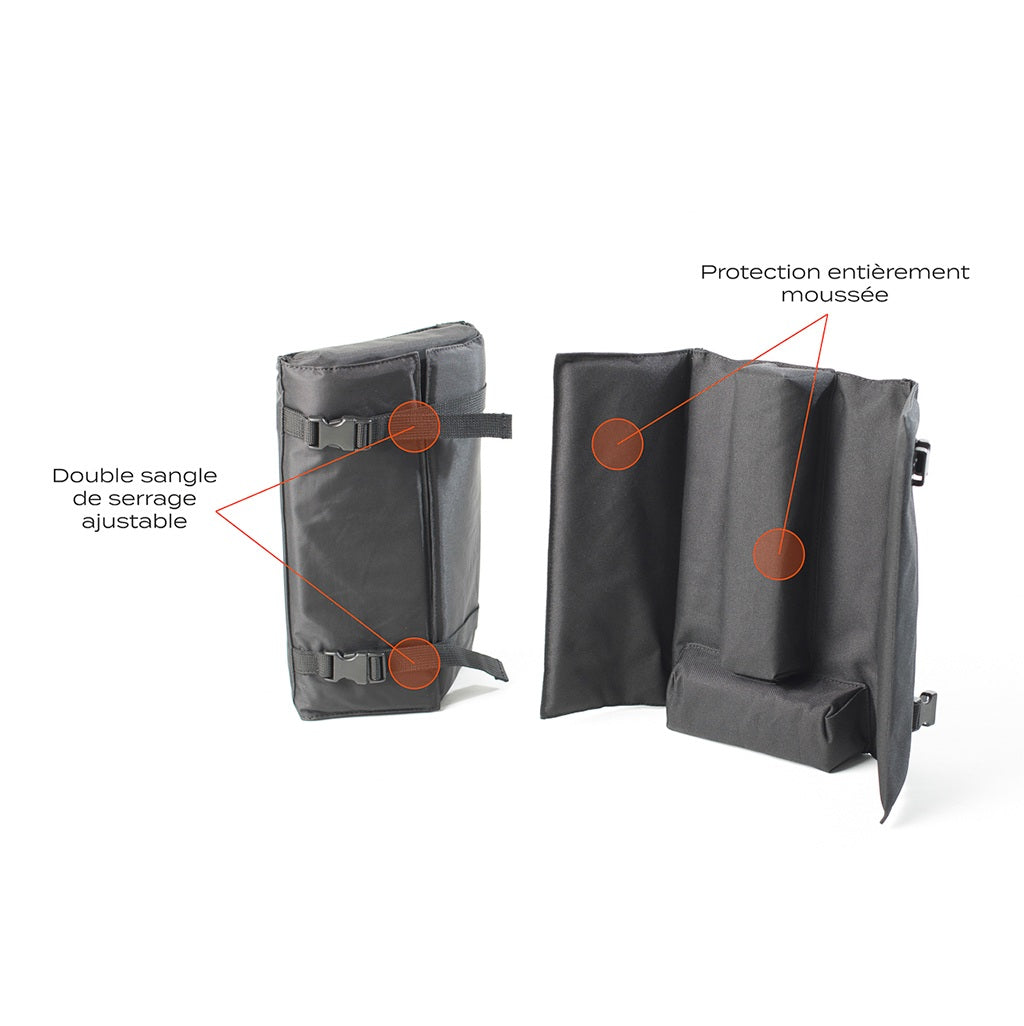 BUDS ROADBAG ORIGINAL Cykelöverdrag Svart