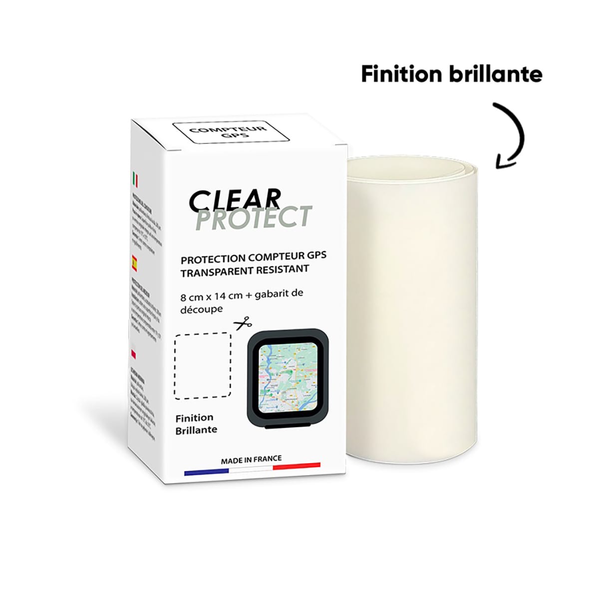Självhäftande skydd för GPS CLEARPROTECT Brillant