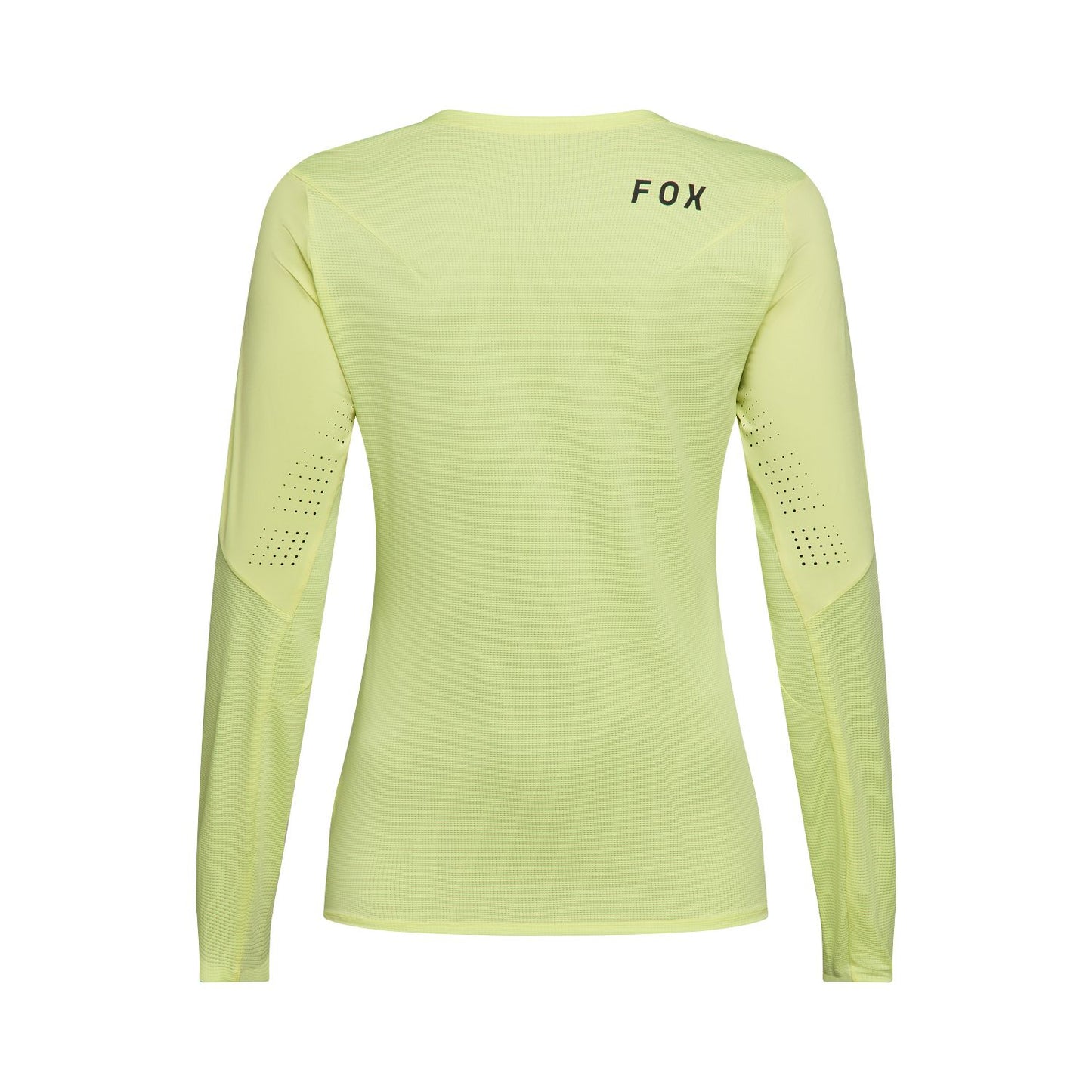FOX FLEXAIR Ladies Long Sleeve Jersey Yellow Lime