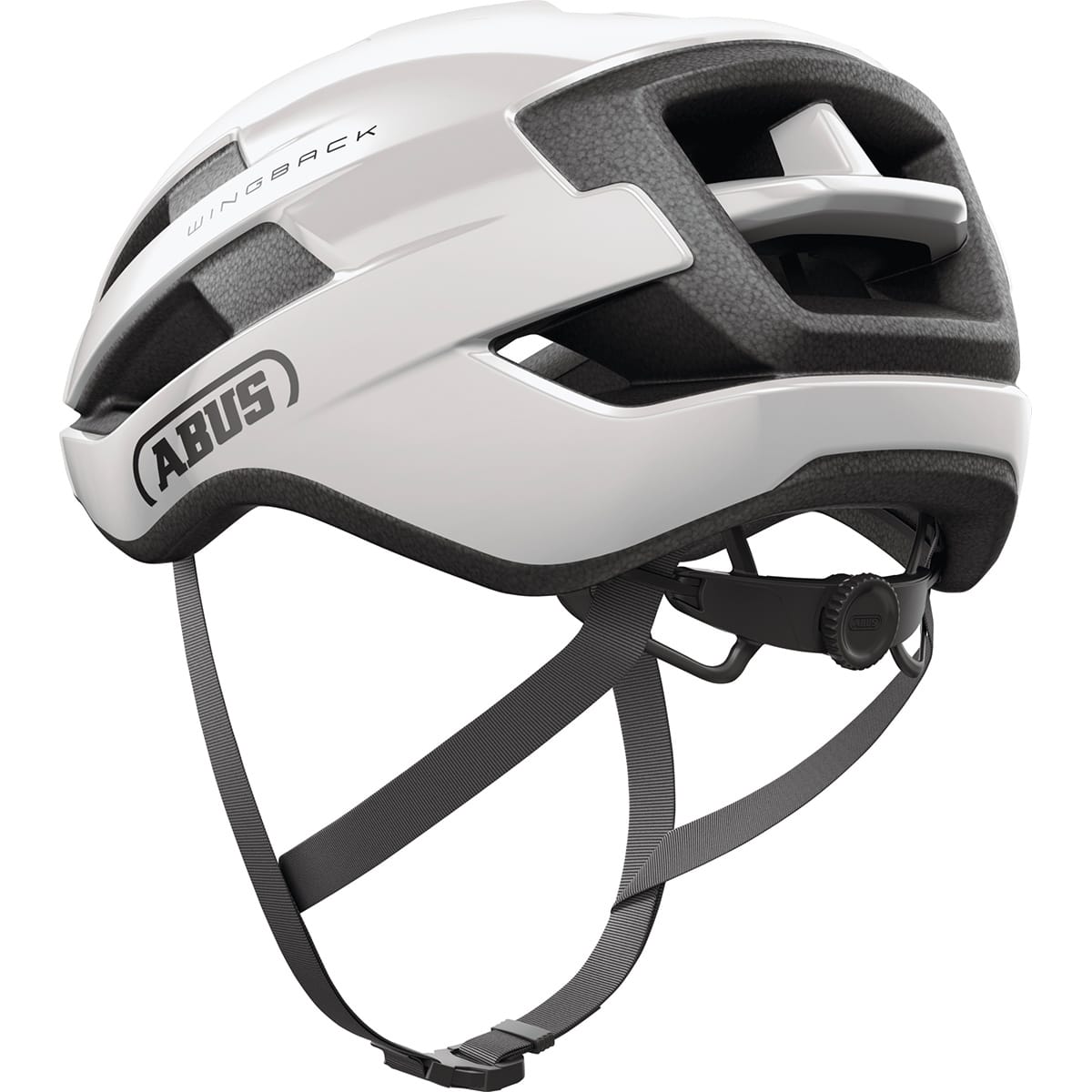 ABUS WINGBACK Road Hjälm Vit