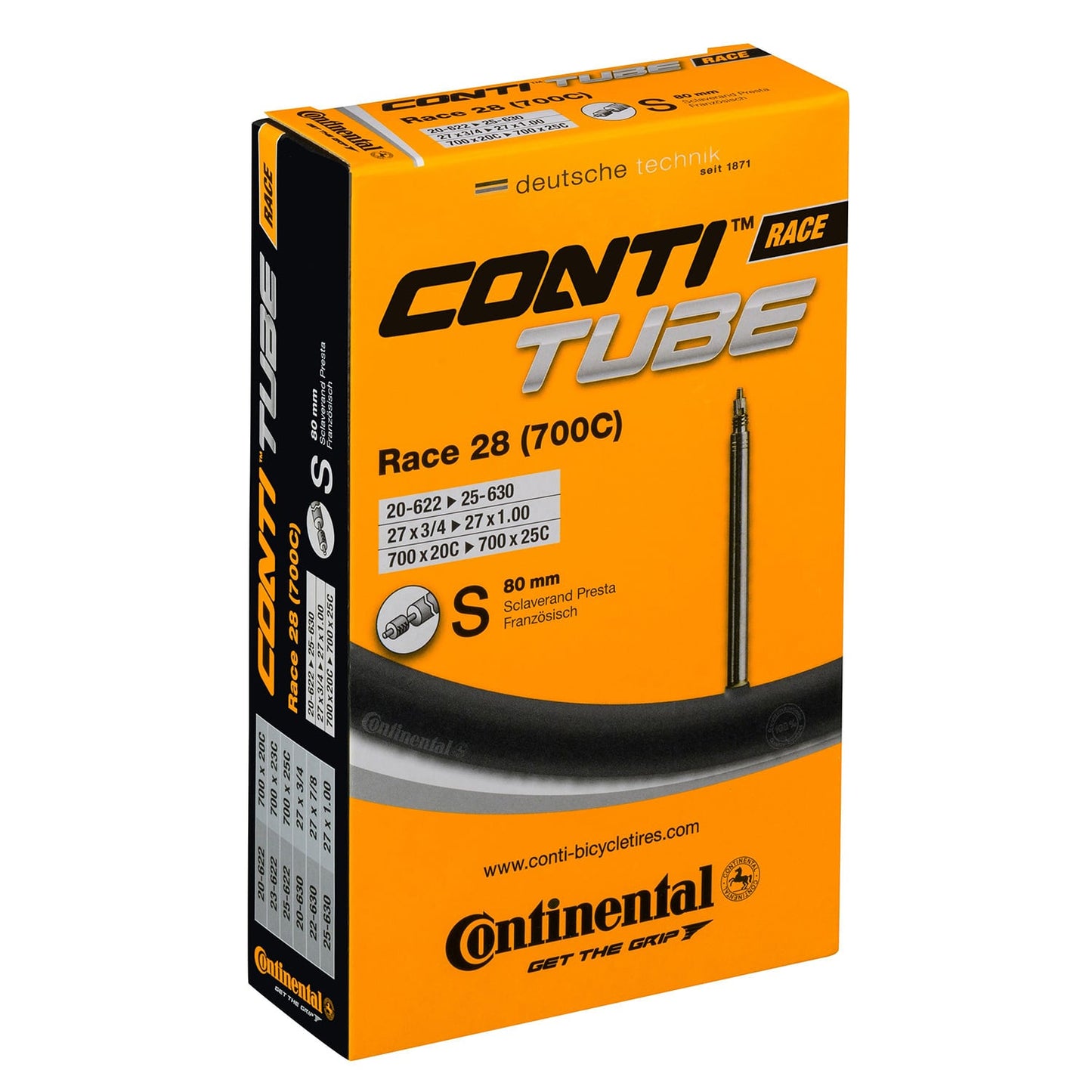 CONTINENTAL RACE innerslang 700x20/25c Presta