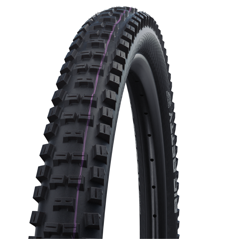 SCHWALBE BIG BETTY 29x2.40 ADDIX ULTRASOFT SUPERDOWNHILL tire Tubeless Ready Soft Black