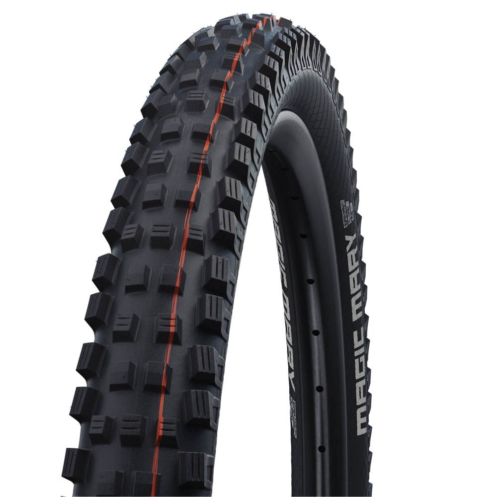 SCHWALBE MAGIC MARY 29x2.40 ADDIX SOFT SUPERTRAIL Tubeless Ready Soft Black-däck