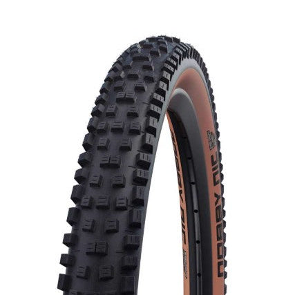 SCHWALBE NOBBY NIC 29x2.40 ADDIX PERFORMANCE Tubetype Soft Black/Brown däck