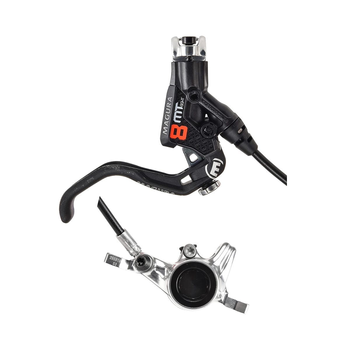 Par MAGURA MT8 PRO Discless-bromsar Svart/Silver
