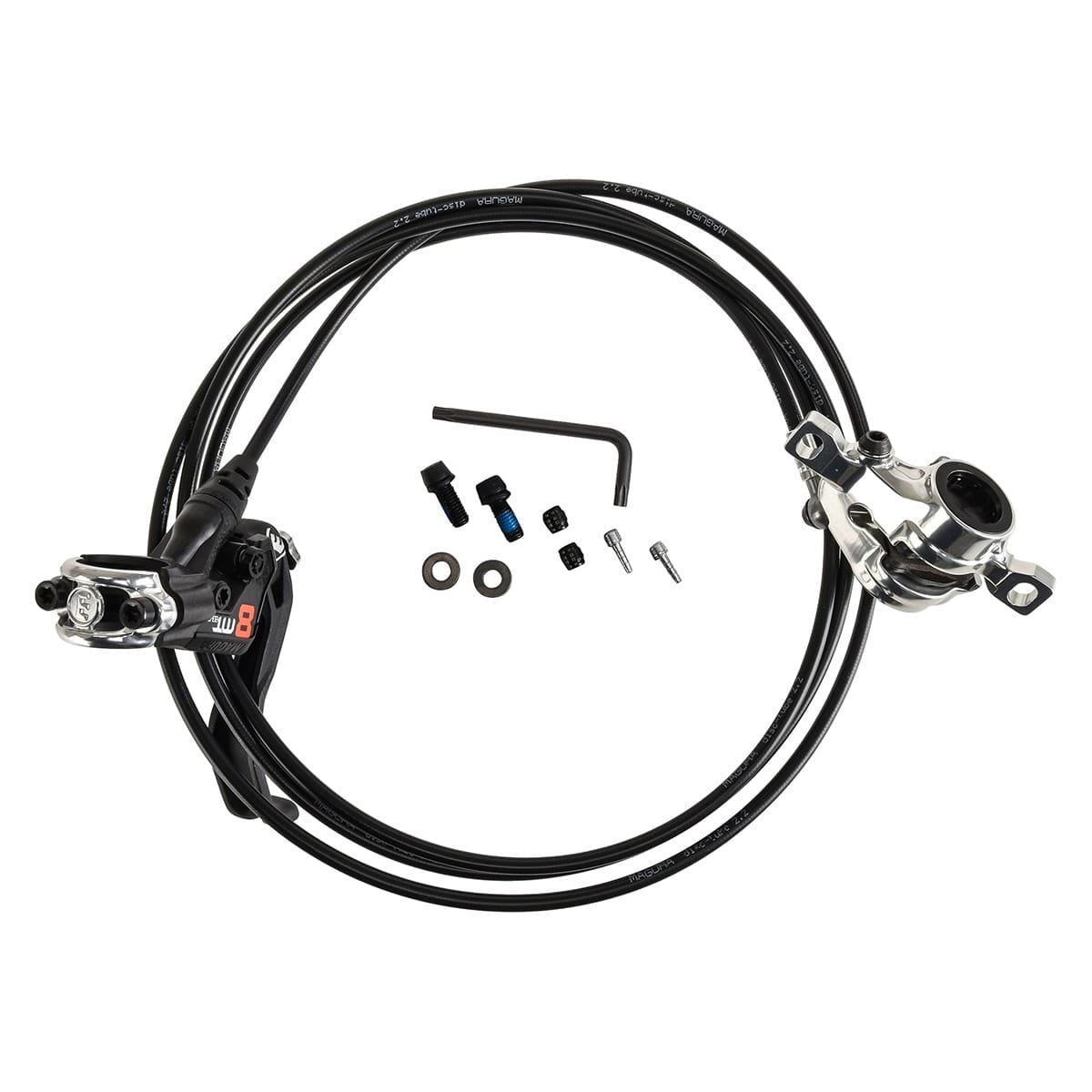 Par MAGURA MT8 PRO Discless-bromsar Svart/Silver