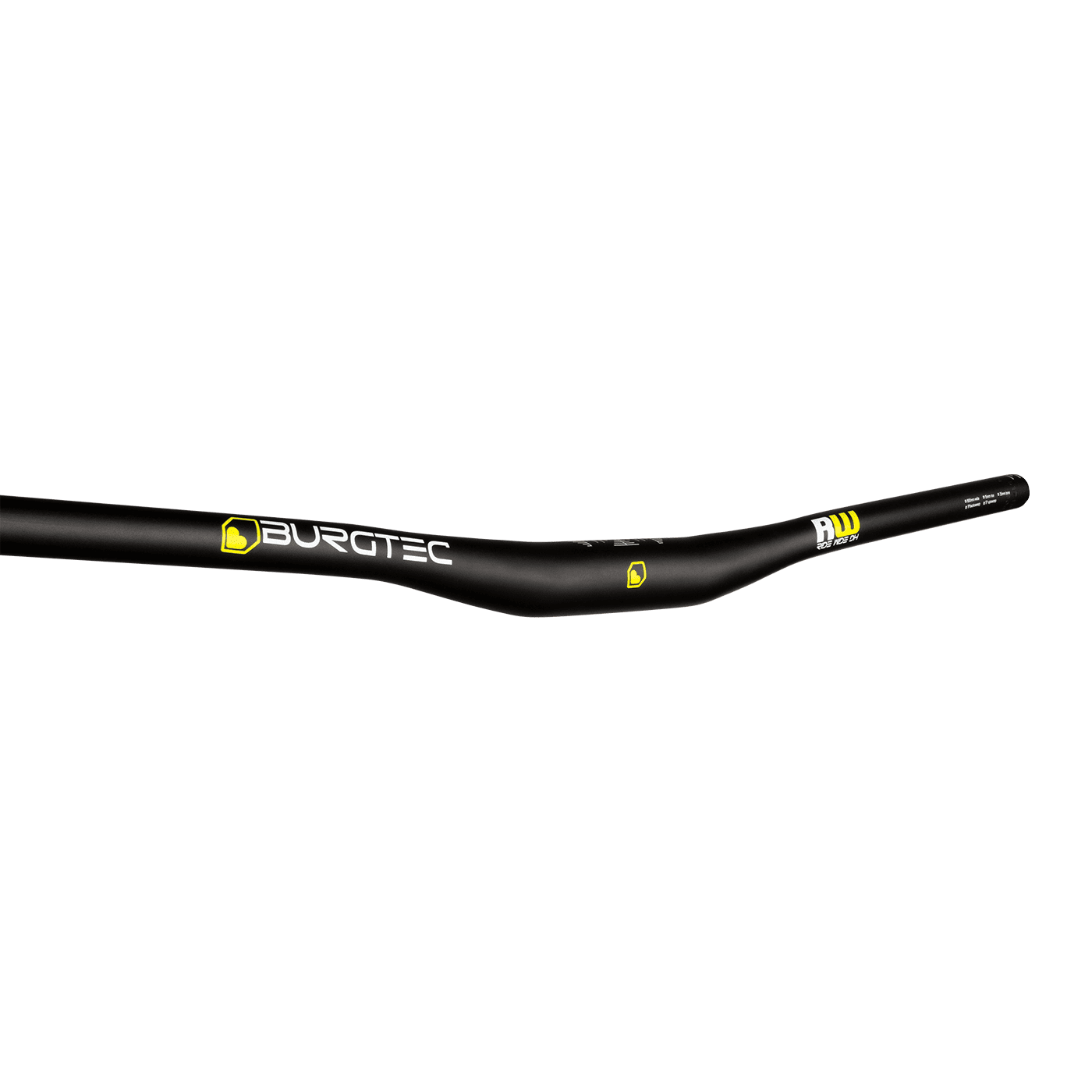 BURGTEC RIDE WIDE DH Rise 15mm 800mm Svart styre