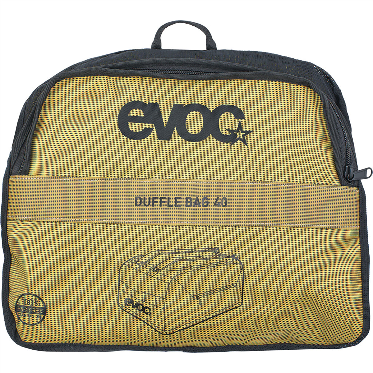 EVOC DUFFLE Resväska 40 L Gul