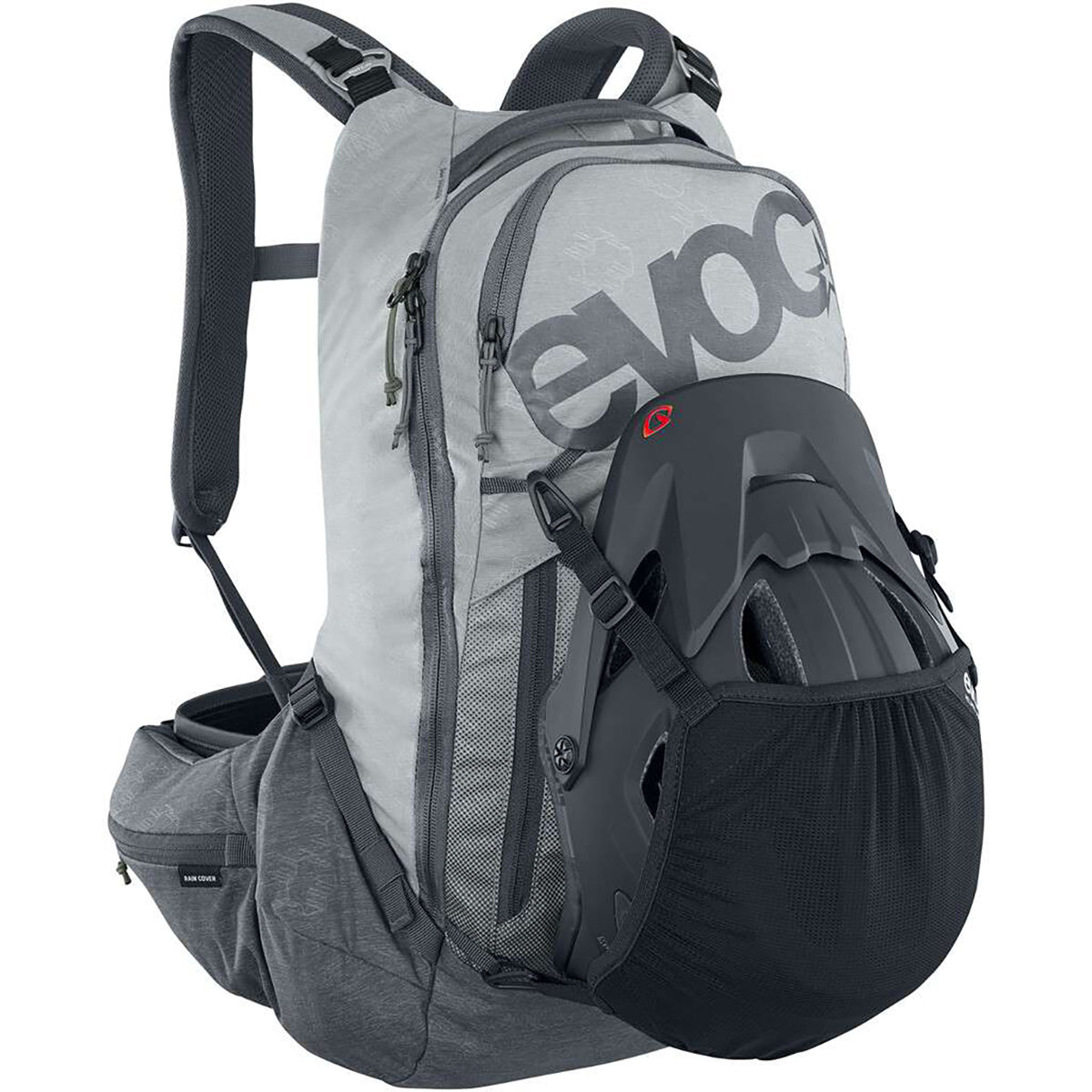 Ryggsäck med ryggstöd EVOC TRAIL PRO 16L Grå