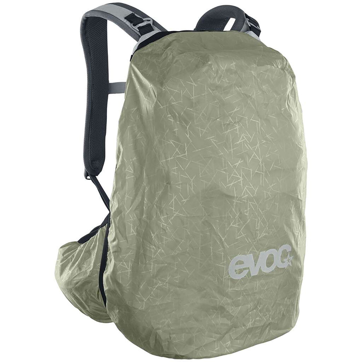 Ryggsäck med ryggstöd EVOC TRAIL PRO 16L Grå
