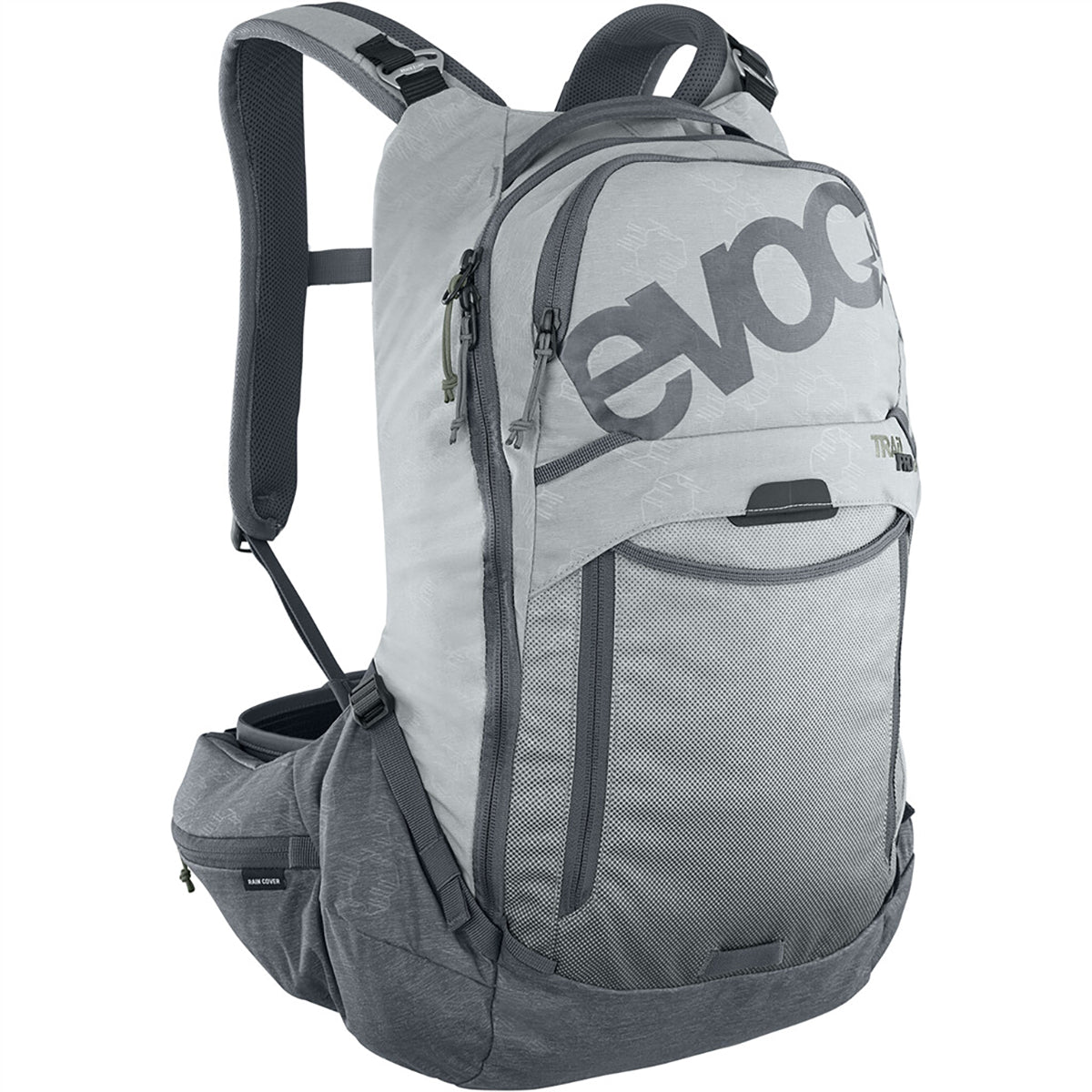Ryggsäck med ryggstöd EVOC TRAIL PRO 16L Grå