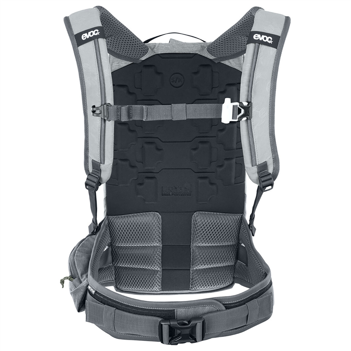 Backpack with Dorsal EVOC TRAIL PRO 10L Grey