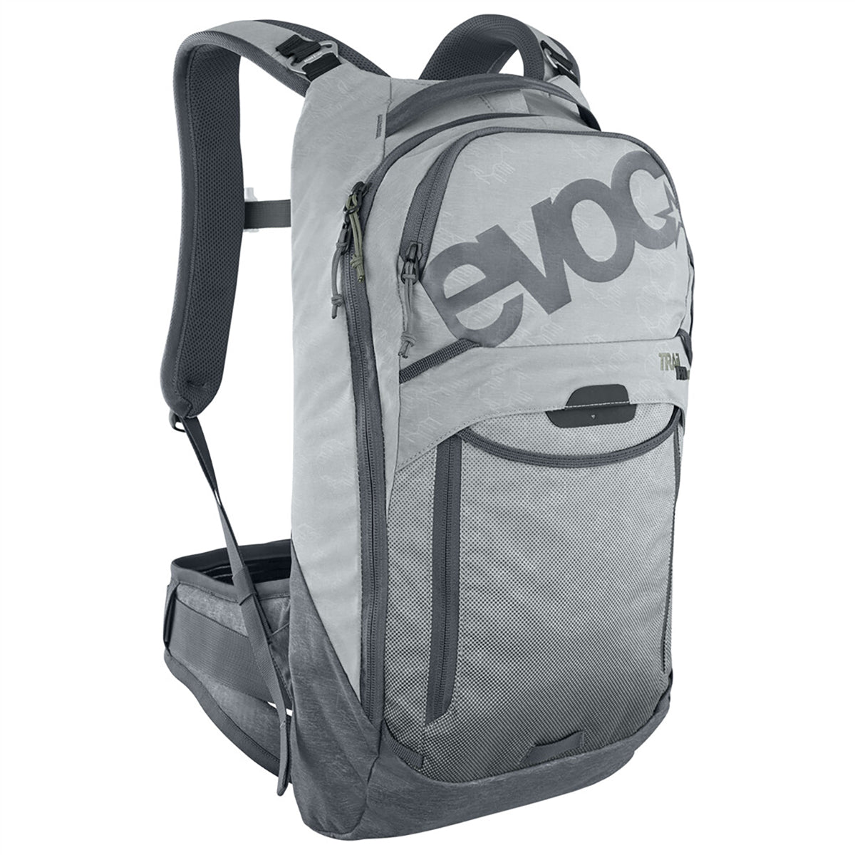 Backpack with Dorsal EVOC TRAIL PRO 10L Grey