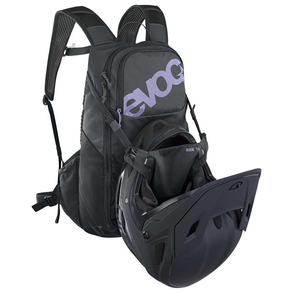 EVOC RIDE 16 Ryggsäck Svart/Lila