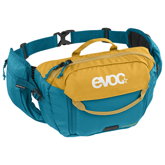 EVOC HIP PACK 3L Bananväska Blå/gul