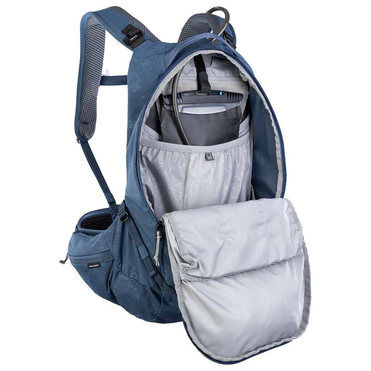 Ryggsäck med ryggstöd EVOC TRAIL PRO 16L Blå