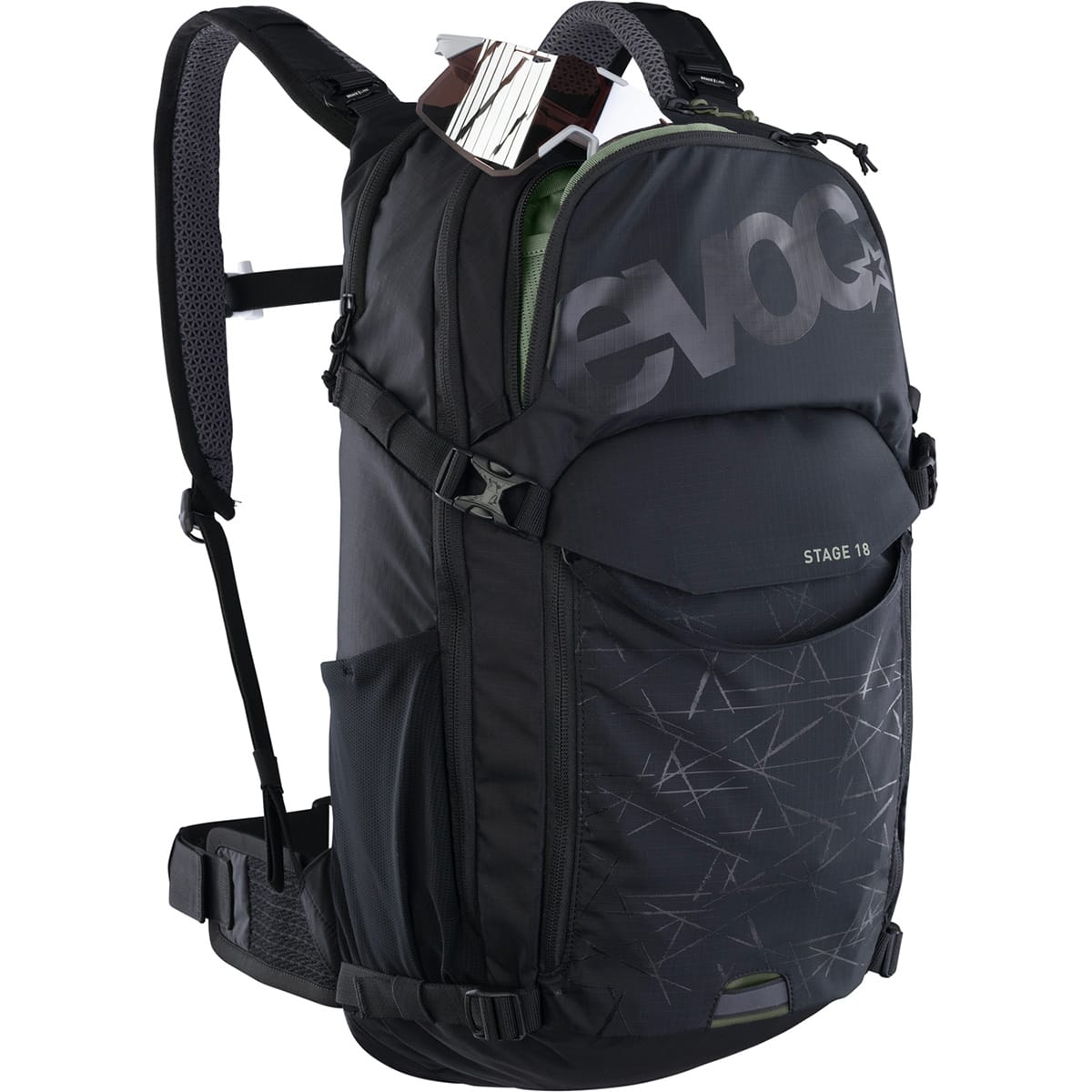 EVOC STAGE 18 L Backpack Black