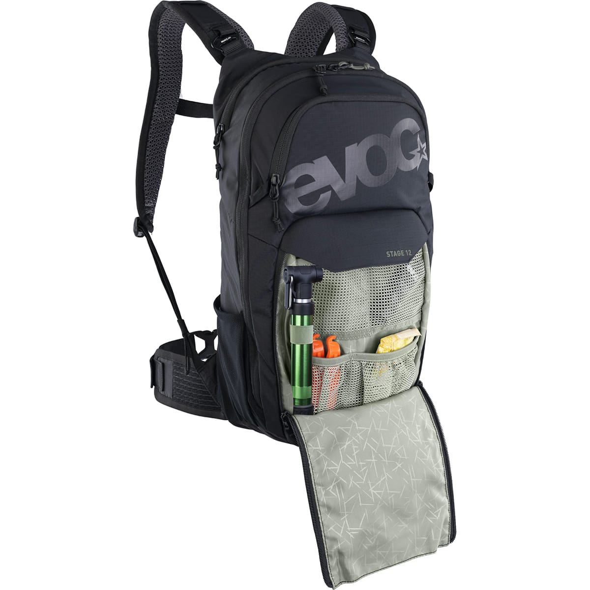EVOC STAGE 12 L Backpack Black