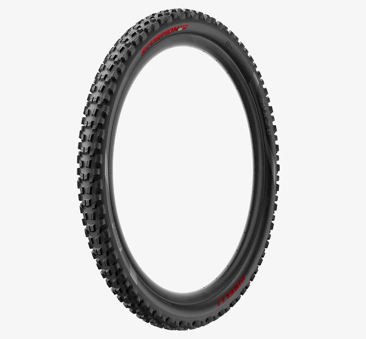 PIRELLI SCORPION E-MTB M 29x2.6 Tubeless Ready Soft Black/Red 4355700 däck