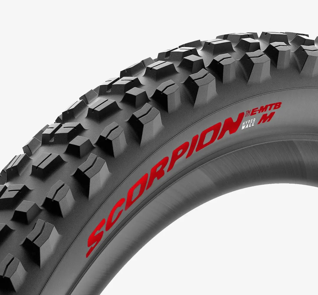 PIRELLI SCORPION E-MTB M 29x2.6 Tubeless Ready Soft Black/Red 4355700 däck