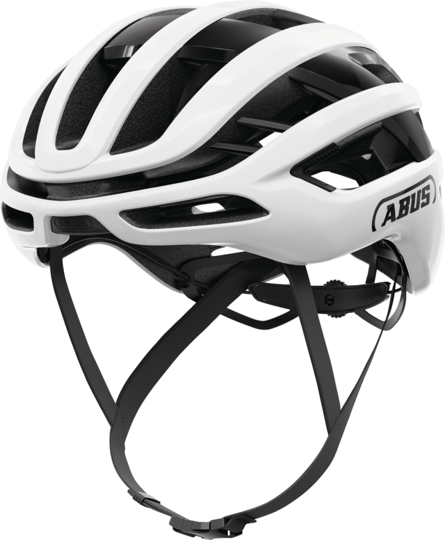 ABUS AIRBREAKER 2.0 landsvägshjälm Glänsande vit