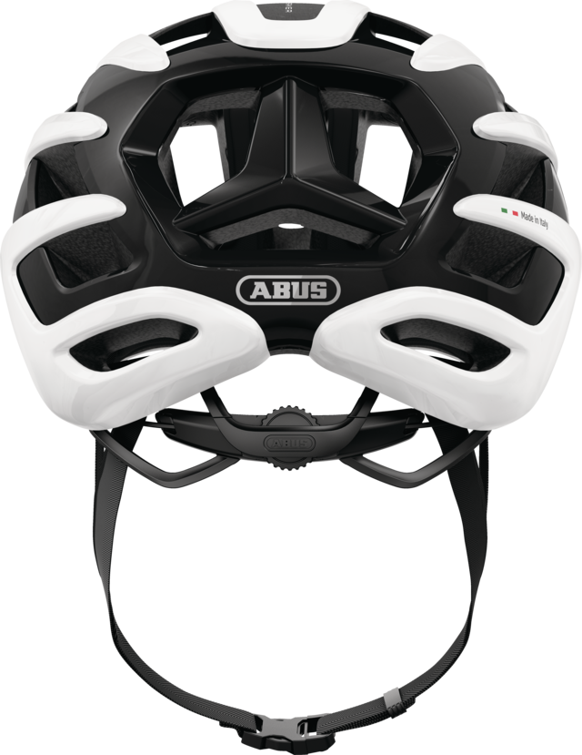 ABUS AIRBREAKER 2.0 landsvägshjälm Glänsande vit