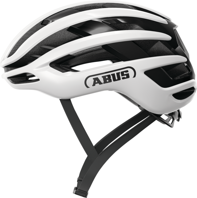 ABUS AIRBREAKER 2.0 landsvägshjälm Glänsande vit