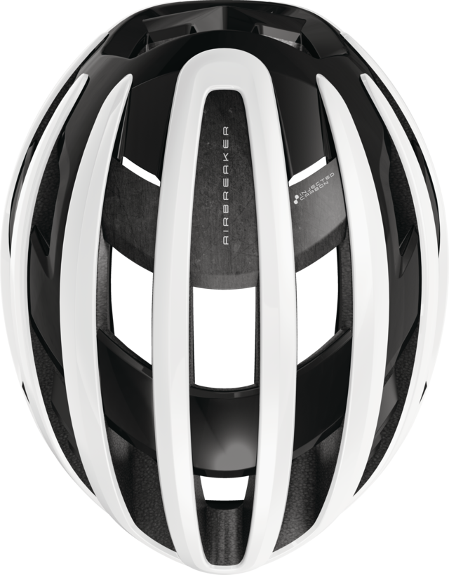 ABUS AIRBREAKER 2.0 landsvägshjälm Glänsande vit